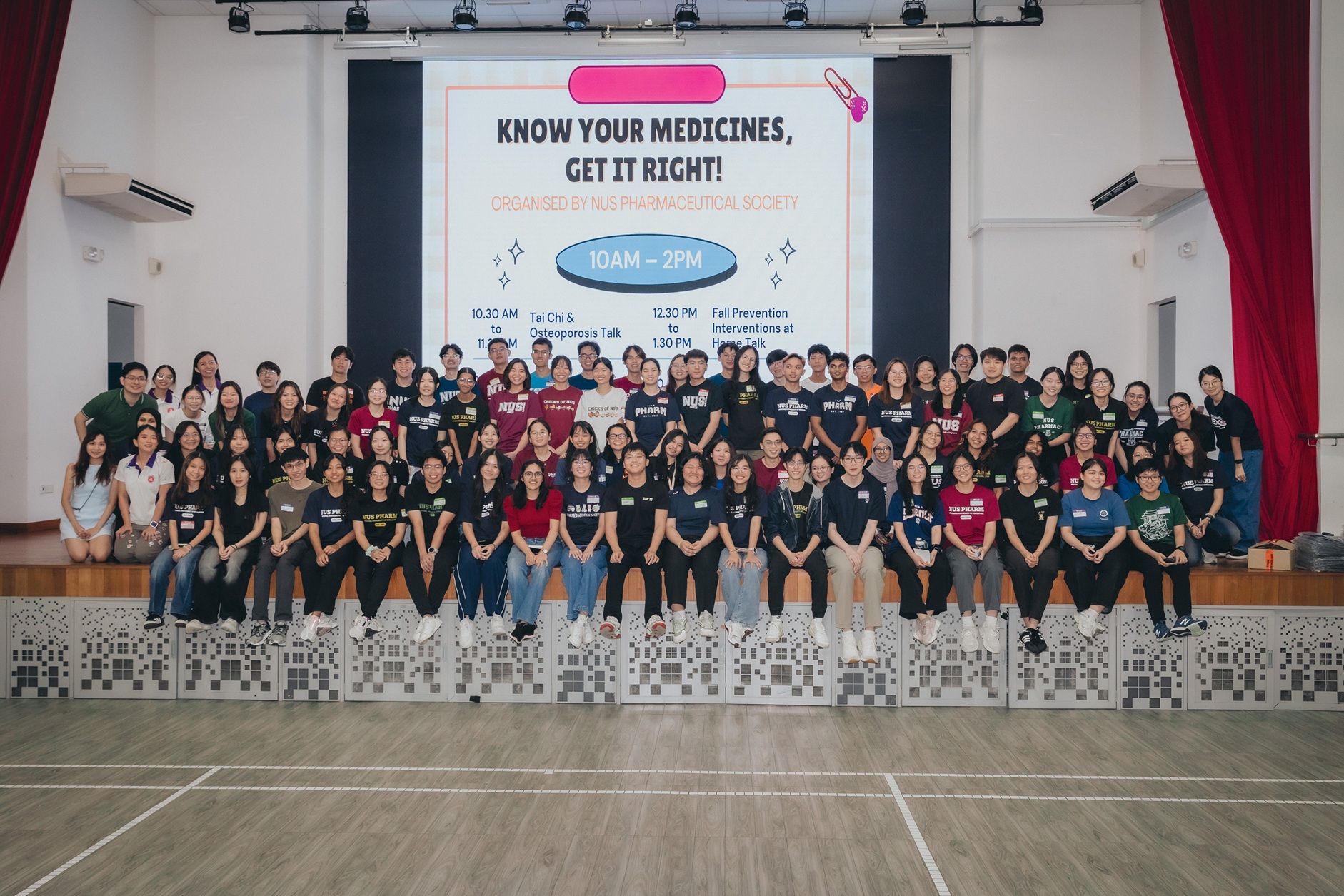 Volunteers following the successful conclusion of KYMGIR