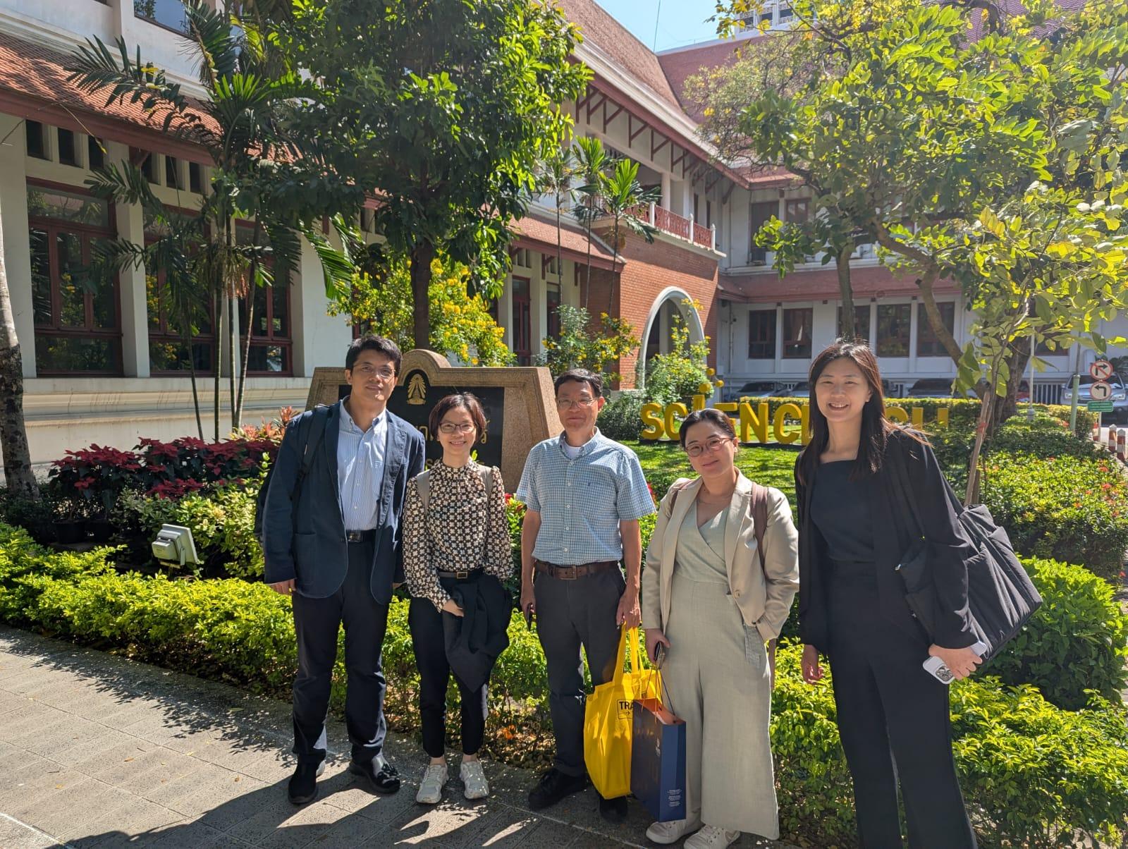 Visit to Chulalongkorn University