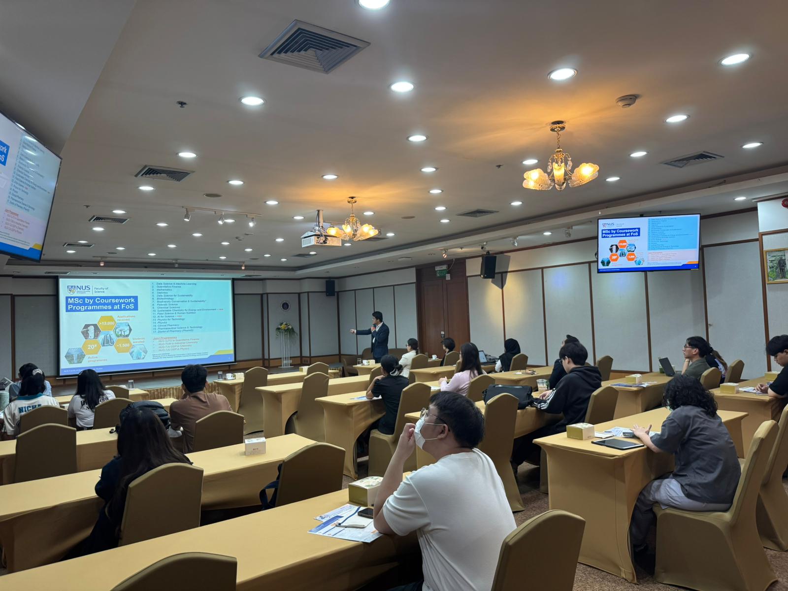 Sharing on MSc by Coursework Programmes at Mahidol University